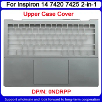 New For DELL Inspiron 14 7420 7425 2-in-1 Upper Case Palmrest Cover NDRPP 0NDRPP