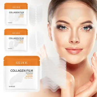 Nano Hydrolyzed Collagen Protein Film Mask Face Serum Skin Wrinkle Soluble Brightening Filler Repair Mask Care Facial Face Q5B6