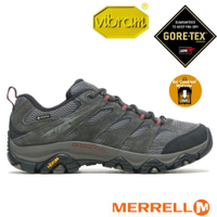 【MERRELL】男 MOAB 3 GORE-TEX 多功能防水透氣登山健行鞋(寬楦).登山鞋_ML036263W 深灰色