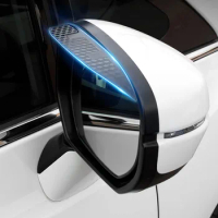 For Hyundai Elantra Avante 2016-2017 2018 2019 2020 Car Rear Rearview Side Glass Mirror Trim Rain Shield Sun Visor Shade Eyebrow