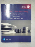 【書寶二手書T6／大學商學_J32】Horngren's Cost Accounting: A Managerial Emphasis (GE)_Srikant M. Datar