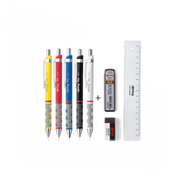 ROTRING COMBO SET MECHANICAL PENCIL 0.5 MM. ดินสอกดรอตริง 2 ด้าม 0.5 มม. คอมโบเซ็ท พร้อมเครื่องเขียน