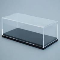 Acrylic Display Case for 1:64 Mini Size Dust Proof Clear Box Cabinet 1/64 Action Figures