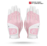 Sarung Tangan Golf-Golf Glove Women's MLBN Genuine Leather Wear