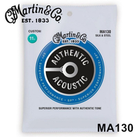 Martin MA130 經典銀質軟弦木吉他/民謠吉他弦(史上最好按好彈的木吉他弦) M130【唐尼樂器】
