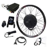 Approved BLDC Hub Motor Wheel 5000w 8000w Electric Bike Bicycle Conversion Kits Ebike Kit with Ebike Lithium Battery