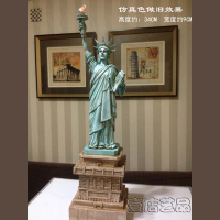 新款大尺寸美國紐約自由女神像雕像擺件生日圣誕禮物旅游紀念