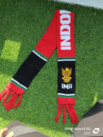 syal timnas indonesia | syal merah putih syal indonesia | scraf timnas | syal rajut | syal murah