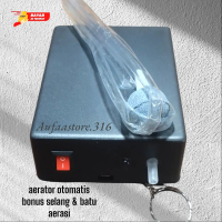 aerator OTOMATIS nyala saat mati lampu aerator cas aerator baterai aerator emergancy