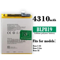 4310 MAh BLP819 Replacement Battery for OPPO RENO5 4G / RENO5 Lite / Reno5 Z Mobile Phone Batteries + Free Tools