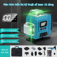 Máy cân bằng laser Victool Máy bắn tia laser 8/12/16 tia, Bóng Led Siêu Sáng, tự động san bằng mức L
