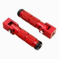 8mm Universal Pedals Folded Footrest Footpeg For Motorcycles Bicycle Scooters for YAMAHA XMAX125 XMAX250 XMAX 400 X300