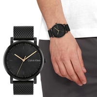 Calvin Klein CK Slate系列 時尚大三針米蘭帶手錶 送禮推薦-43mm 25200259