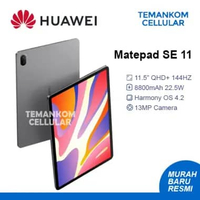 TAB Huawei Matepad SE 11 WIFI ONLY 4/128 4GB 128GB Garansi RESMI Gray
