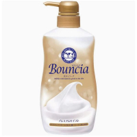 COW-牛乳石堿沐浴露bouncia滋潤牛奶美白沐浴乳【牛奶清香+保濕】460ml x1瓶裝(平行進口)