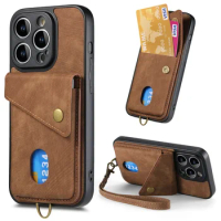 Leather Case For OPPO Reno 8T 10 8 6 Pro Plus 7 5 Lite 7Z Magnet Card Slot Wallet Lanyard Case Cover For Find X5 X3 Lite Pro