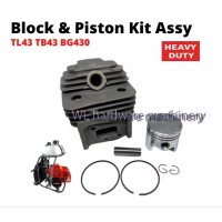 (Ready Stock) Brush Cutter TB43 TL43 TU43 Cylinder Block Mesin Potong Rumput BG430 (40mm)