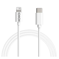 【IOIO】USB-C 對 Lightning 連接線 GP122WT/1.2M(Type-C、充電、傳輸、快充、PD、Apple、iPHONE)