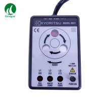 Kyoritsu Portable Phase Indicator With Open Phase Checker 8031 Phase Sequence Meter Cauge