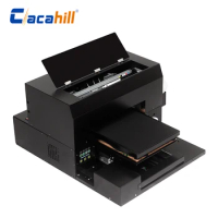 A3 flatbed printer DTG printing machine is suitable for dark and light color T-shirt printing with high resolution color