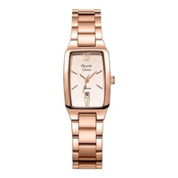 Alexandre Christie AC 2455 LD Jam Tangan Wanita Passion Stainless Steel Quartz dengan Fitur Tanggal