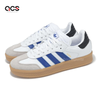 adidas 德訓鞋 Samba XLG 男鞋 女鞋 厚底 增高 白 藍 復古 休閒鞋 愛迪達 IE9182