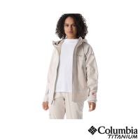 Columbia 哥倫比亞 女款-鈦OutDry Extreme防水連帽外套-卡其  UWR37130KI/IS