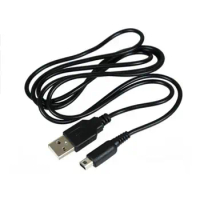 Black 1.2M 2DS 3DSXL 3DS NDSI Game Power Cable Game Power Line USB Charger Cable For Nintendo Charger Cable Data Cable
