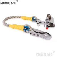 PLAYFUL BAG Pengaman Pendakian Climbing Safety Rope Grab Fall Arrestor - Perlindungan Tinggi, Kekuat