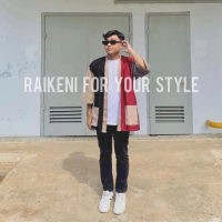 RAIKENI Kimono Mix | Kimono Outer Jepang | Outer Unisex | Kimono Pria | Jaket Jepang | Outer Korea