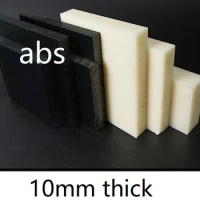 10mm thick off-white Beige black ABS panel Hard plastic board abs rigid plastic sheet Acrylonitrile Butadiene Styrene plastic