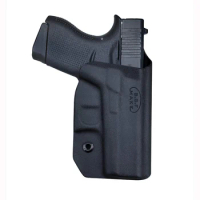 OWB Kydex Gun Holster Custom Fit: Glock 43 / Glock 43X (Gen 1-5) Pistol - Outside Waistband Carry Pistol Case