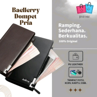 Dompet Kulit Kartu Panjang Cowok Baellerry Pria Wanita Dompet Kartu Branded