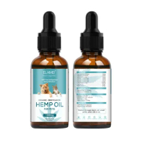 1500mg 30ml Pet Hemp Seed Oil Strengthens Immunity Anxiety Relief Skin Care for Dogs and Cats