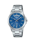 CASIO นาฬิกาข้อมือ MTP-1381D-2AVDF สีน้ำเงิน