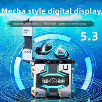 Tai Nghe Bluetooth, TWS M45, Tai Nghe Bluetooth Không Dây 5.3, Khử Tiếng Ồn, Có Micro, Thích Hợp Cho