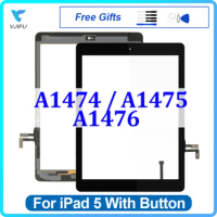 9.7'' New For iPad 5 Touch Screen For iPad Air A1474 A1475 A1476 Digitizer Front Glass Touch Panel Replacement Repair Parts