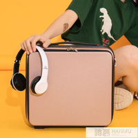手提箱化妝小行李箱子迷你16寸密碼箱小型輕便旅行箱裝ipad收納包