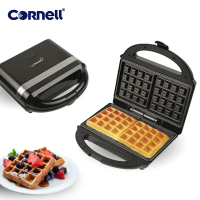 Cornell 2 Slice Waffle Maker with Non-Stick Coating Plate CWMS32