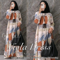 Viola dress rayon motif by Alice