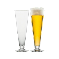 【ZWIESEL GLAS】Pilsner Beer 皮爾森啤酒杯 410ml 2入組(紅酒杯/白酒杯/玻璃杯/水晶杯)