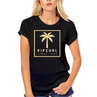 Ripcurl Since 1969 Print T Shirt Men Women Summer Short-sleev Loose Breathable Graphic Tee Tops Fashion Casual Camisetas