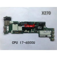 Used For Lenovo ThinkPad X270 Laptop Motherboard CPU I7-6500U FRU 01HY518