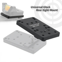 Tactical Glock Mount Plate Base Universal PistolMount for VENOM Doctor Red Dot Optics Sights CNC Metal