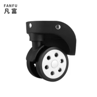 Luggage Bag Roller Wheels Replacement Casters Accessories Repair Black Wheels Luggage Accessories Universal Wheel 360 Casters
