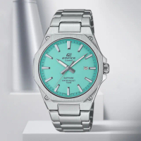 【CASIO 卡西歐】EDIFICE 輕薄系列八角手錶 考試手錶 送禮 禮物 推薦(EFR-S108D-2BV)