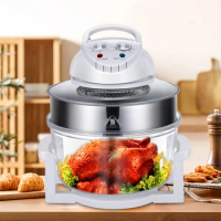 12L Turbo Air Fryer Convection Oven Roaster Electric Cooker Multifunction Infrared 360 ° Vertical Heating