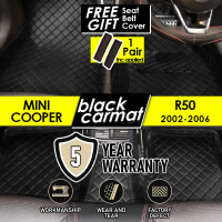 MINI COOPER S R50 2002 2003 2004 2005 2006 Premium 6D PU Leather Car Carpet Full Side Protection Car