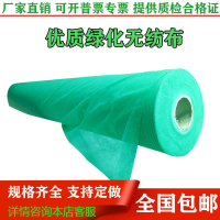 【最低價 公司貨】綠化無紡布綠色透氣膜園林工地草坪防塵蓋土布護邊坡植草籽覆蓋膜