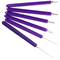 10Pcs Needle Threaders Plastic Wire Loop DIY Needle Threader Hand